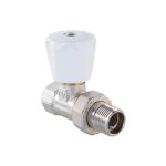 Прямой ручной компактный клапан 1/2 Valtec VT.008.LN.04 (артикул 15637816) – фото 1