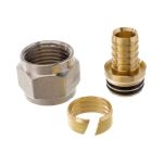 Коллекторный обжимной соединитель для полимерной PEX трубы VALTEC 16 /2,0 VTc.709.N.1604 (артикул 16007567) – фото 1