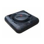 Бак для душа STERH SHOWER 100 R black 531318 (артикул 15845283) – фото 1