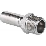 Резьбовая вставка из нержавеющей стали VALTEC с наружной резьбой, 18х1/2 VTi.906.I.001804 (артикул 16510485) – фото 1
