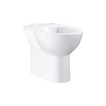 Напольный унитаз GROHE Bau Ceramic горизонтальный выпуск 39349000 (артикул 16046988) – фото 1