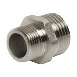 Переходной ниппель VRT 1/2""-3/8"", наружная/наружная, никель 1909-001510 503071 (артикул 16532015) – фото 1