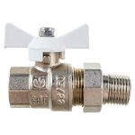 Шаровой кран с накидной гайкой 1/2" Valtec VT.227.NW.04 73275 (артикул 15507924) – фото 1