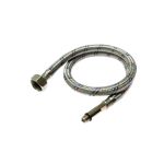 Подводка для смесителей СТМ сталь 1/2xM10x100 см., длинный штуцер CWFLS100 (артикул 17842930) – фото 1