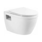 Подвесной унитаз BelBagno LOTO безободковый с сиденьем Soft Close BB070CHR/SC (артикул 22217559) – фото 1