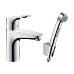 Смеситель для раковины HANSGROHE Focus E2 с гигиеническим душем 31927000 00000040951 (артикул 15957522) – фото 1