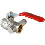 Шаровой кран с дренажом и воздухоотводчиком 3/4 вн.-вн. Valtec BASE VT.245.N.05 (артикул 15637658) – фото 1