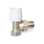 Регулировочный угловой вентиль для радиатора LAMMIN 1/2" LM21041000015 (артикул 16237648) – фото 1