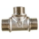 Тройник равный MM (3/4") Valtec VTr.131.N.0005 62031 (артикул 15508295) – фото 1