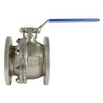 Шаровый кран DN.ru КШФП.316.200 Ду100 Ру16 с ISO-фланцем и рукояткой D160-04810 (артикул 18080413) – фото 1