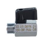 Шаровой кран ELSEN MINI прямой 3/8 3/8 НВ ручка-бабочка EV93.3838 (артикул 15953103) – фото 1