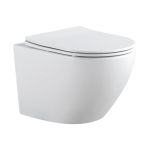Подвесной унитаз Aquanet Cetus 2.0 W с сидением, с Rimless 00243541 (артикул 16358343) – фото 1