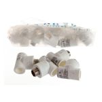 Комбинированный тройник PRO AQUA PP-R НР белый 20 мм 1/2" PA25008Pb (артикул 15791768) – фото 1