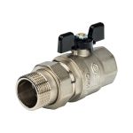 Шаровой полнопроходной кран с американкой STOUT ВР/НР RG008Q0M497039 (артикул 16053586) – фото 1