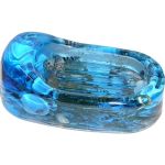 Большая мыльница Delphinium А8753 В6 синий 106004 (артикул 16285786) – фото 1