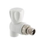 Угловой кран PPR для подключения радиатора 20х1/2 Valtec VTp.718.0.02004 (артикул 15637501) – фото 1
