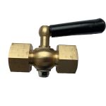 Трехходовый кран для манометра ЭКО-М ЭКОМЕРА G1/2вн-G1/2вн КТХ-GF-GF (артикул 20576878) – фото 1