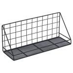 Полка для ванной ZDK Homium черный, 35x12x15 см shelf5black (артикул 21164158) – фото 1