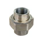 Прямой сгон американка ELSEN ВВ, 1/2, 1/2, TIN латунь, с плоским уплотнением EBF21.12T (артикул 18278527) – фото 1