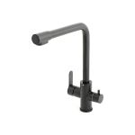 Cмеситель для кухни Orange Steel черный M99-008b (артикул 16247024) – фото 1