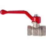 Шаровой кран для воды VALFEX OPTIMA 1/2"" ВР/ВР рычаг, никелированная латунь VF.214.NLR1.012.Bir (артикул 20957007) – фото 1