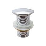 Донный клапан для умывальника MPF 1.1/4"", клик-клак, без перелива, круглый ИС.110465 (артикул 17828536) – фото 1