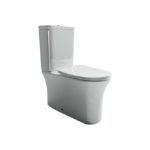 Напольная пристенная безободковая чаша унитаза Ceramica Nova STAR Rimless CN1904-B (артикул 17747668) – фото 1