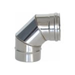 Отвод ТЕПЛОВиСУХОВ 87 градусов ОМ-Р 430-0.8 D150 (3S) TS.FRT.O87.0150.75386 (артикул 18292237) – фото 1