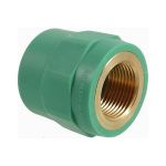Комбинированная муфта Banninger полипропиленовая, зеленая, 16x1/2 ВР 5R11054311 (артикул 21944584) – фото 1