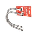 Комплект г/п для смесителя VALTEC М10х18+М10х35 - G1/2 60см VTf.005.IS.0410060 (артикул 16006836) – фото 1