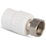 Муфта PPR LAMMIN с накидной гайкой 20х3/4" Lm31045020020 (артикул 16237570) – фото 1