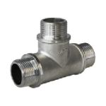 Тройник ELSEN ННН, 1/2, 1/2, 1/2, TIN латунь, равнопроходной EBF06.12T (артикул 18285097) – фото 1