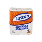 Бумажные полотенца Luscan 2 слоя, белые, 2 рулона по 12.5 метров 317393 (артикул 17610090) – фото 1