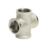 Крестовина VRT 3/4"", внутренняя/внутренняя/внутренняя/внутренняя, никель 1945-20202020 523635 (артикул 16531994) – фото 1