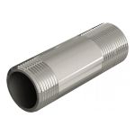 Прямой сгон ELSEN НН, 1/2, 1/2, длина сгона 100 мм, TIN латунь EBF28.12-100T (артикул 18284713) – фото 1