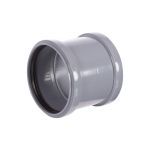 Муфта двойная для канализации Flextron 110 SVK-K14827 (артикул 19284180) – фото 1