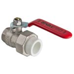 Латунный кран под PPR 25х3/4 вн. р. с полусгоном Valtec VTp.742.0.02505 (артикул 15637527) – фото 1