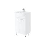 Напольная тумба с раковиной ИТАНА Nrava Aqua Уют 50 500х415х850 38575 (артикул 17858281) – фото 1