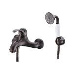 Смеситель для ванны с коротким изливом WasserKRAFT Isar 1301 (артикул 15884836) – фото 1