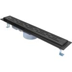 Трап линейный с металлической решеткой, черный MPF d40/50, 550 мм ИС.110500 (артикул 18875166) – фото 1