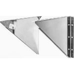 Треугольный кронштейн ФЕНИКС ДЫМОХОДЫ пара для опоры 430 1.5, L350 000001810 (артикул 17587452) – фото 1