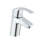 Смеситель для раковины Grohe Eurosmart 2015 однорычажный, со сливным гарнитуром, S-size 33265002 (артикул 16260507) – фото 1