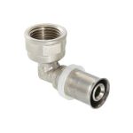 Угольник пресс с переходом на внутреннюю резьбу 20х1/2 Valtec VTm.252.N.002004 (артикул 15637404) – фото 1