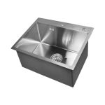 Комплект кухонная мойка из нержавеющей стали WISENT W35848/W302644/W405A/GER010 (артикул 21747178) – фото 1