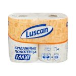 Бумажные полотенца Luscan Maxi 2-слойные, белые, 2 рулона по 35 метров 880887 (артикул 18485234) – фото 1