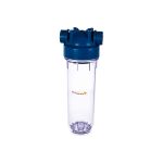 Корпус АКВА ПРО 10SL ХВС 1/2"" прозрачный, ключ и скоба FHPR12 444 (артикул 15954910) – фото 1