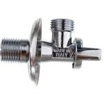 Шаровой кран ELSEN угловой, для стиральных машин с розеткой, 1/2"", 1/2"", НН, ручка-бабочка EV91.1212 (артикул 22255197) – фото 1