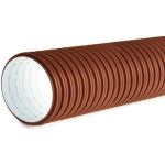 Двухслойная труба Политэк Ø233/200 SN8(6м)с перфорацией 120˚ 233200120 (артикул 20710017) – фото 1
