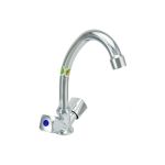 Двуручный смеситель для мойки Juguni JGN0330, кран-букса резиновая 0402.643 (артикул 16102898) – фото 1