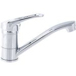 Одноручный смеситель для умывальника Decoroom с поворотным изливом DR21012 (артикул 16850521) – фото 1